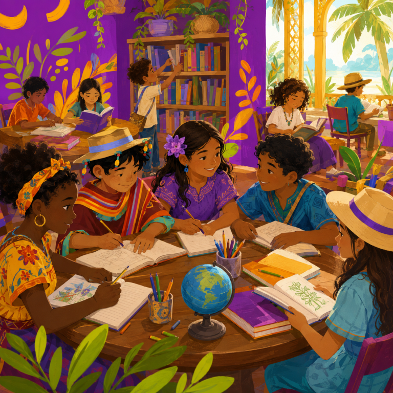 Veinte relatos infantiles imaginan el futuro desde Iberoamérica y el Caribe.