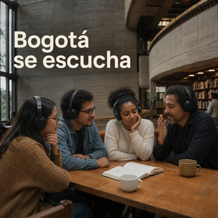 Bogotá suena: cuando la ciudad se lee con los oídos