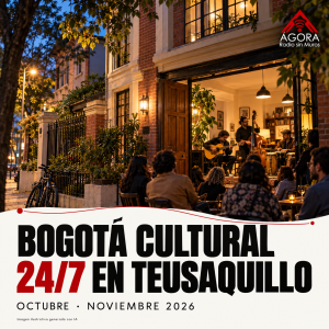 Bogotá Cultural 24/7 presenta rutas de música en vivo en Teusaquillo