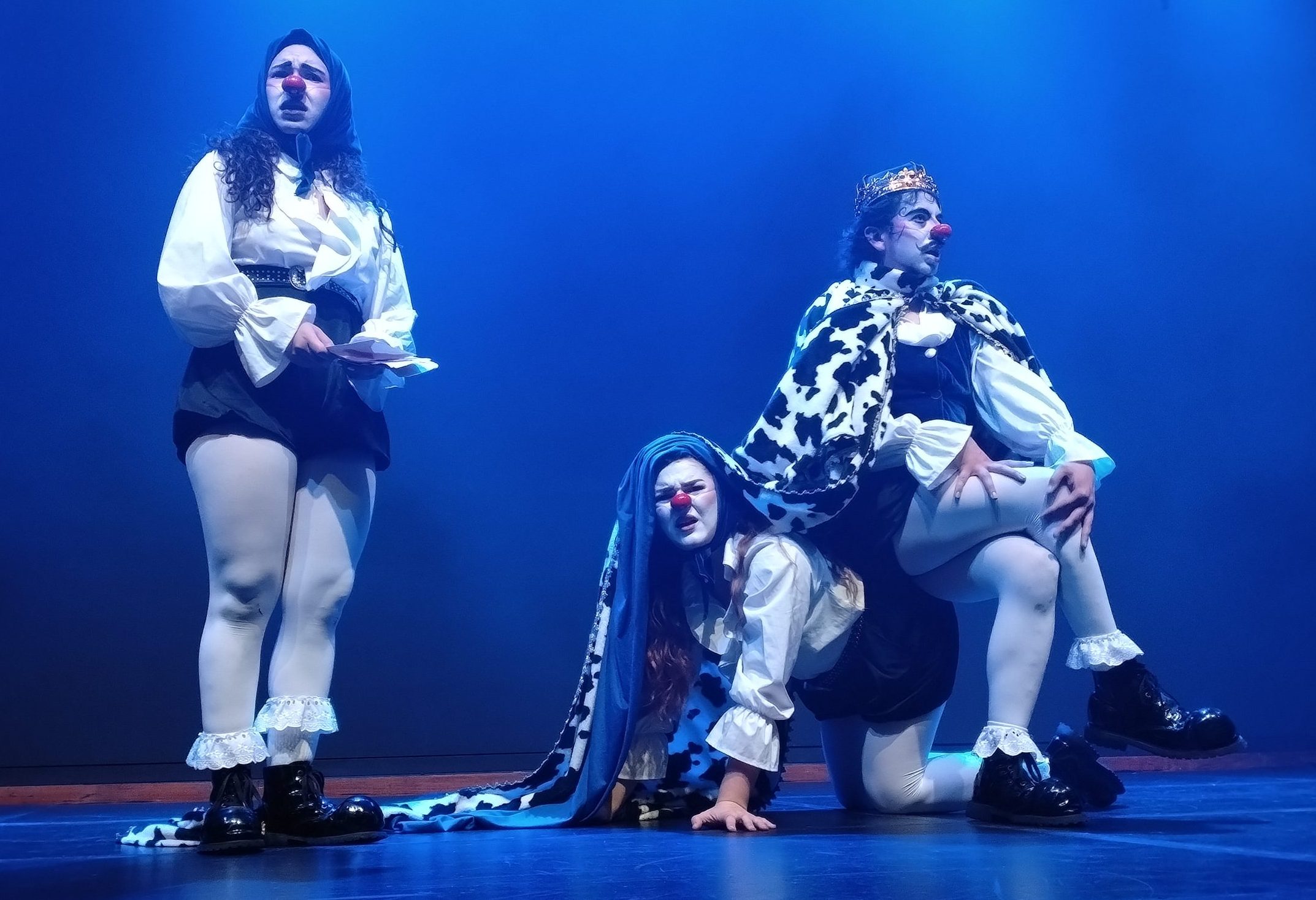 Montaje teatral sobre la Independencia de Colombia