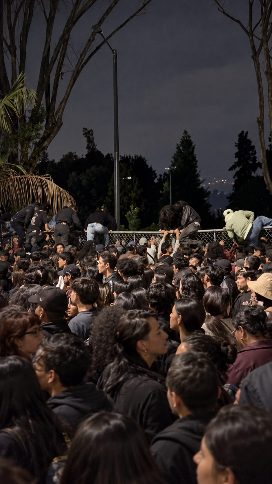 Desorden Público durante su presentación en Rock al Parque 2026