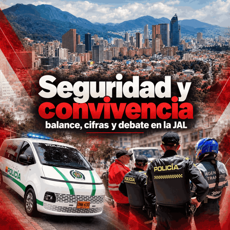 Seguridad y convivencia en Teusaquillo: balance, cifras y debate en la JAL