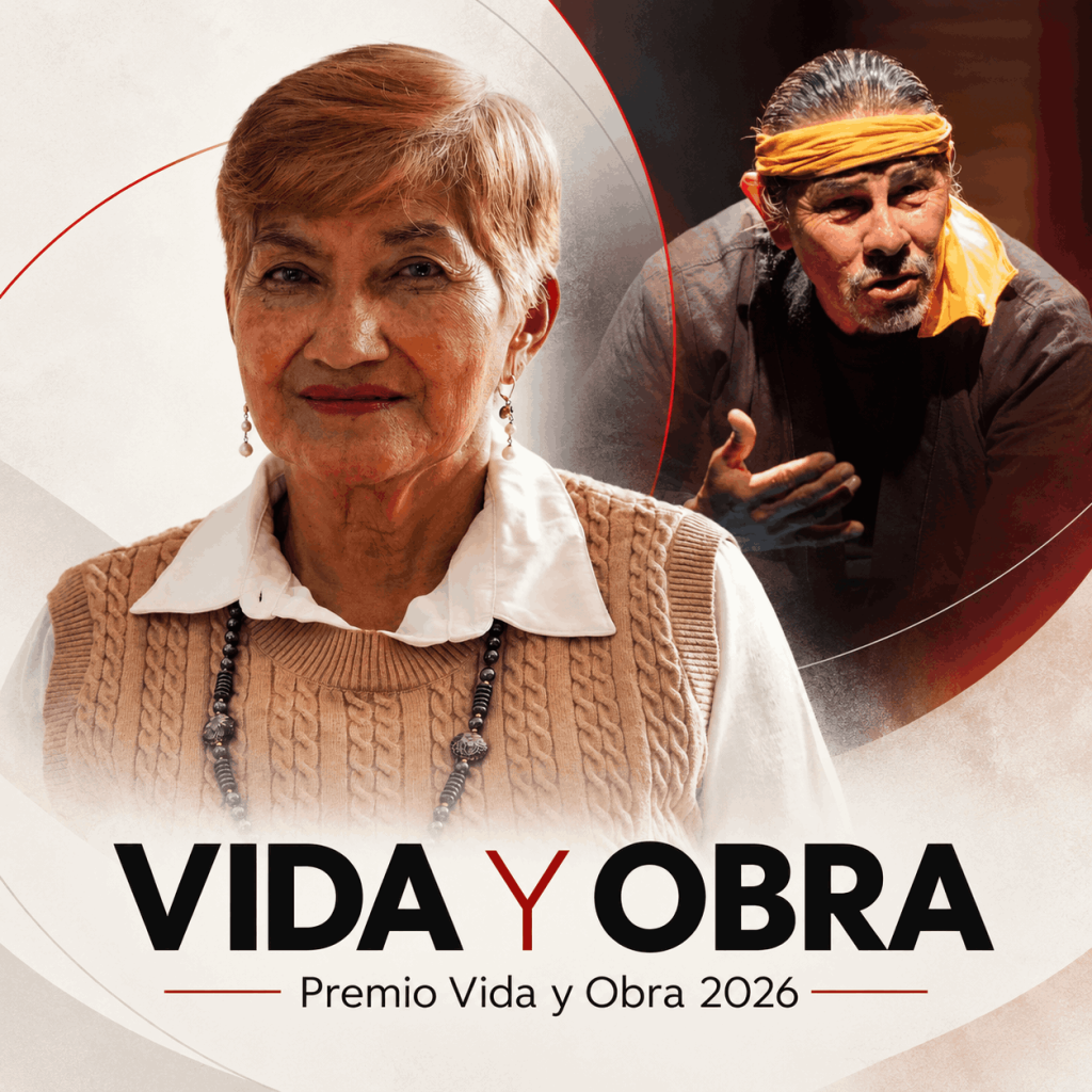Margarita Ramírez Santos, lideresa comunitaria y gestora cultural de la localidad de Ciudad Bolívar y el dramaturgo y actor Misael Torres